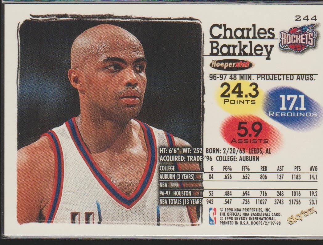 お値下げRevolution Charles Barkley Auto NBA Charles Barkley Signed 1989 NBA Hoops Card #110 (JSA COA